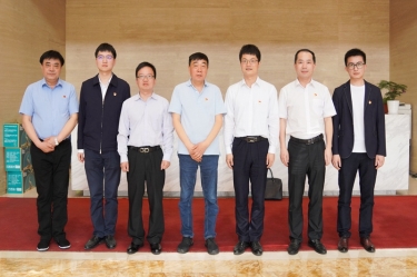 共青团黄冈市委书记田凯一行莅临永利集团88304官网纸业调研