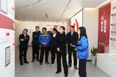 省工商联党组成员、、副主席吴海瑜调研永利集团88304官网纸业领导企业高质量发展